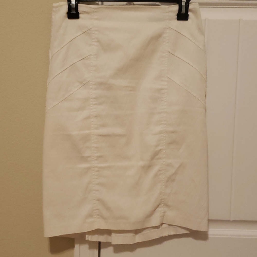 White Pencil Skirt
